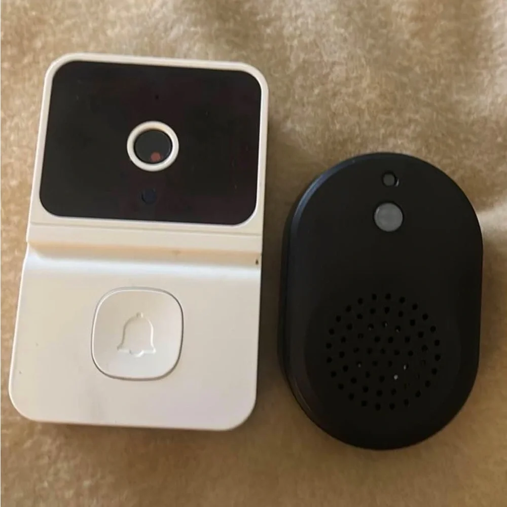 Smart Home Wireless Doorbell Camerabulb camera 360degree nightvision nanny cam